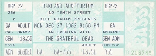 Biglietto grateful dead - biglietto,