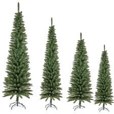 Albero di natale slim verde