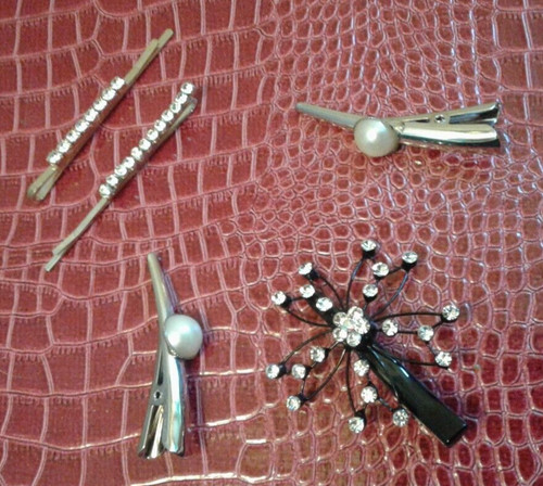 Set fermacapelli vintage - set,