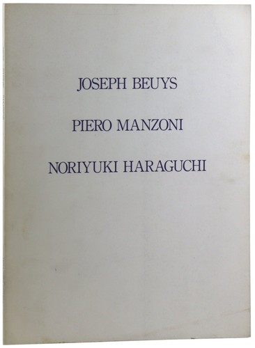 Joseph beuys piero manzoni - piero, /