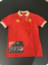 Polo Ferrari autografata dai 4