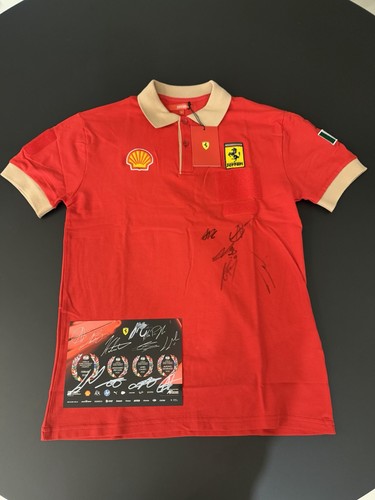 Polo ferrari autografata dai - dai, 4