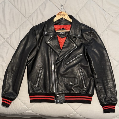 Giacca pelle straight to - giacca,