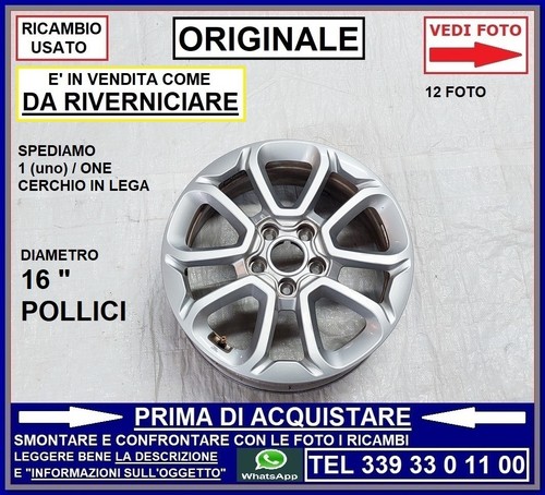 Cerchio cerchi lega x 110 - cerchio,