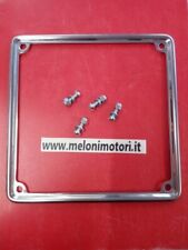 CORNICE TARGA FERRO CROMATA