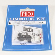 PECO NB-51 Scala N Barriere di attraversamento per passaggio a livello 