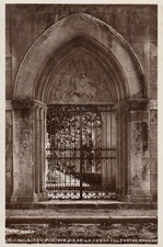 21-124A) FINALBORGO PORTALE CHIESA CASTEL GAVONE