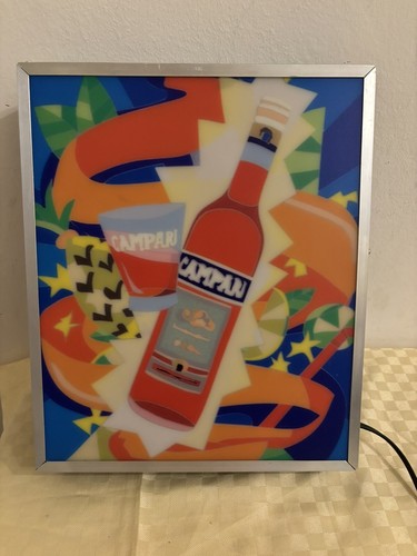 Insegna luminosa campari retro - campari,