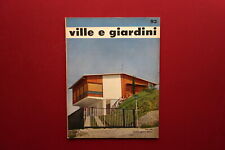ville e giardini rivista di Architettura Arredamento numero 93 Giugno 1964