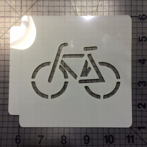 Stencil bici 100