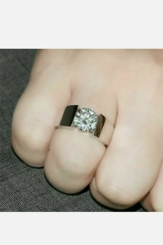 3ct rotondo diamanti finti - 3ct,