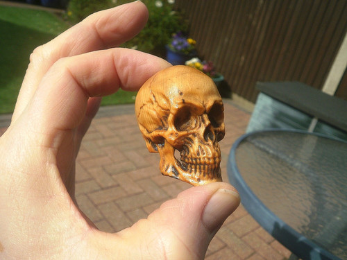 Netsuke legno di cipro - in,