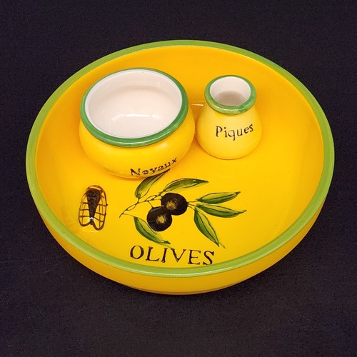 Piatto bagno oliva giallo - bagno,