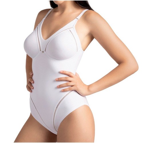 Body contenitivo elasticizzato - body,