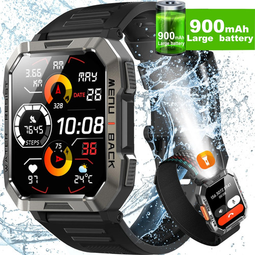 Smart watch militare uomo - watch,