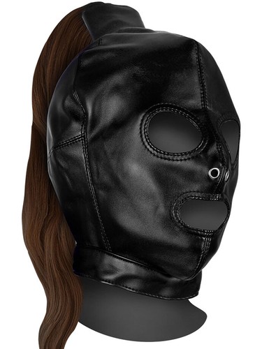 Maschera sadomaso sexy coda - maschera,