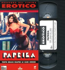 VHS film " PAPRIKA " RegiaTinto Brass - Debora Caprioglio - RASSEGNA DEL CINEMA 