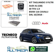 KIT TAGLIANDO 3 FILTRI TECNECO