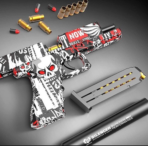 Pistola giocattolo con colpi - pistola,