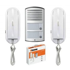 Bticino 366821 Kit Audio 2 Fili bifamiliare con pulsantiera Linea 2000 da Parete