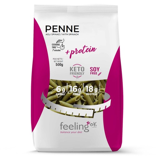 Feeling penne agli - ok, spinaci