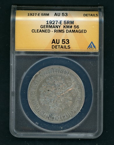 Germania weimar 5rm 1927 - weimar,