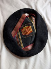 Berretto vintage Grandos impermeabile pura lana di lino 56