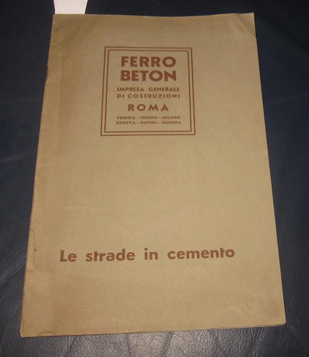 1932 ferrobeton strade in - 1932,