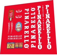 SET ADESIVI TELAIO PINARELLO TREVISO 1985 SL BIANCO