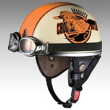 ONE PIECE Casco Moto CHOU KARUGAMO BUTAI PF-5 Karoo Goggles Limited Nuovo