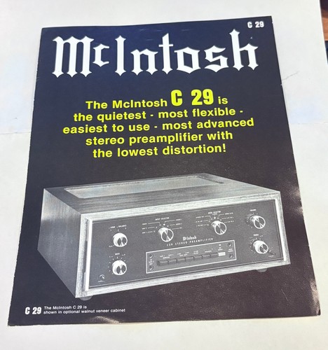 Mcintosh c29 libretto - mcintosh,