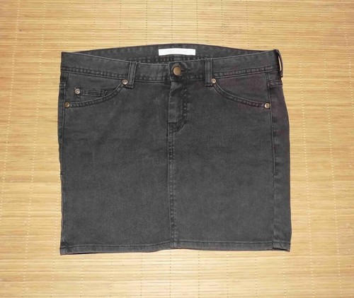 Mini gonna jeans virgine - in,
