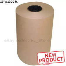 12" x 1200 Feet Brown Kraft