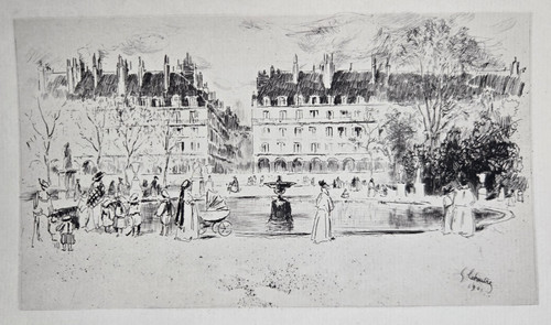 Eau forte originale 1902