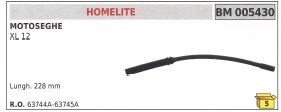 Tubo pescamiscela homelite - tubo,