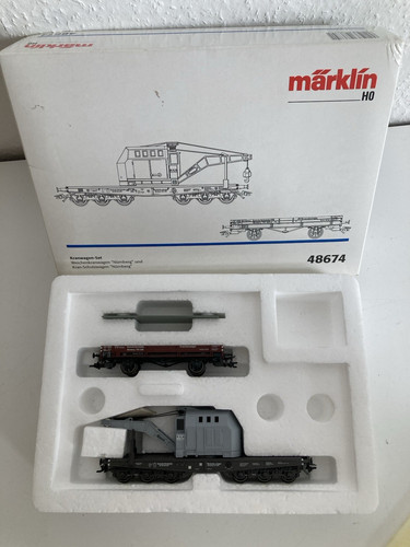 Märklin 48674 set carro gru