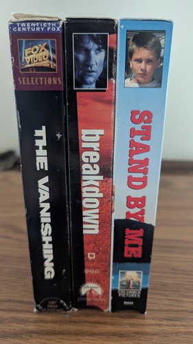 Vhs thriller lot - vhs,