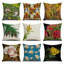 Federa cuscino lancio farfalla