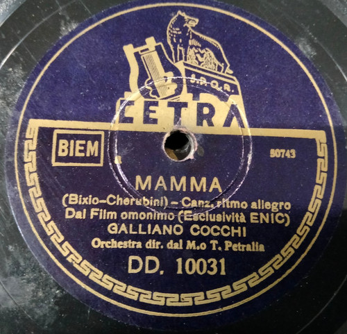 Giri galliano - 78, giri-10"