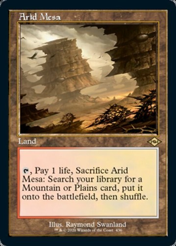 Mtg arid mesa - arid, foil