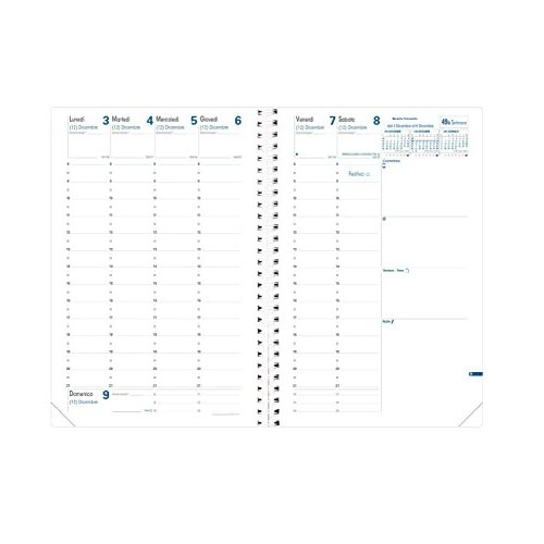 Ricambio per agenda - ricambio, quo