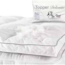 TOPPER per Materasso in PIUMINO Oca TEX TIROL © DOLOMITI 50% Piumino Oca / 50% P