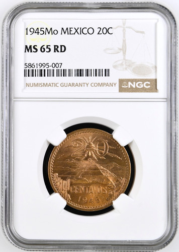 1944 messico 20c centavos - 20c,