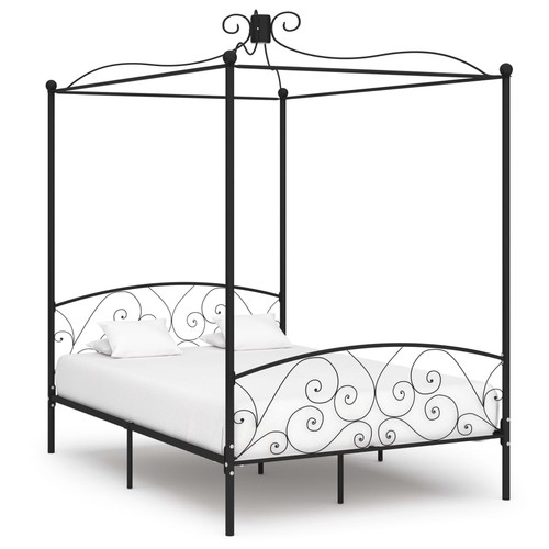 Letto baldacchino metallo - letto,