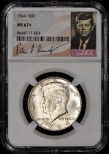 1964 Kennedy mezzo dollaro 50c