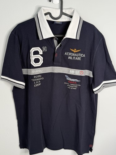 Polo aeronautica militare blu - aeronautica,