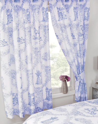Coppia tende blu - coppia, toile