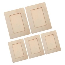  5 cornici per foto in legno