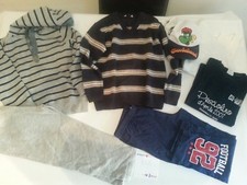 lotto 802 stock abbigliamento bimbo bambino 7/8 anni