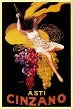 POSTER ASTI CINZANO - VINTAGE